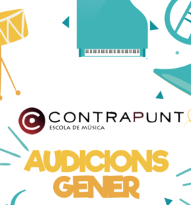 Audicions gener 2020 Audicions de gener