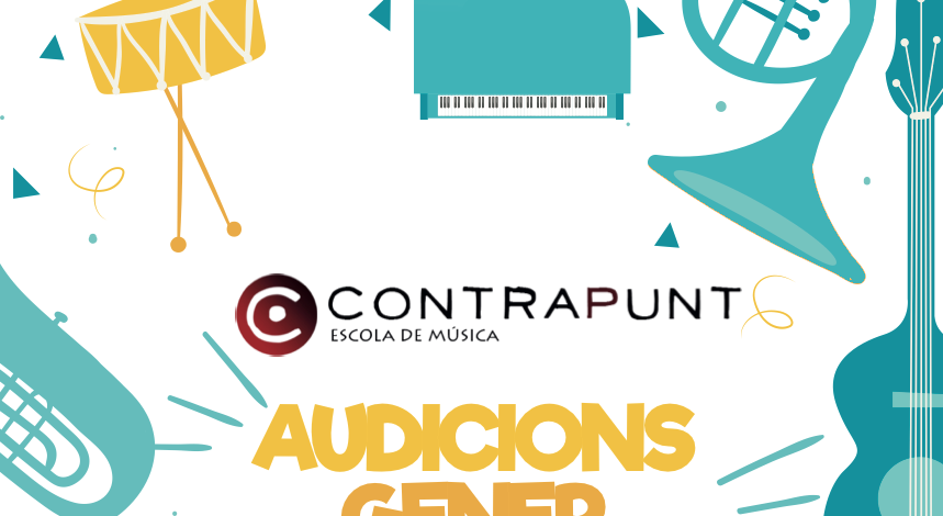 Audicions gener 2020 Audicions de gener