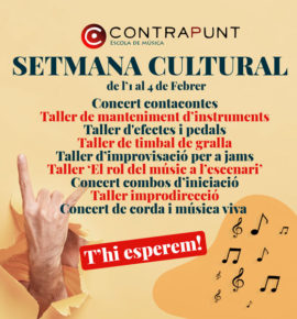 setmana-cultural Setmana Cultural – De l’1 al 4 de Febrer