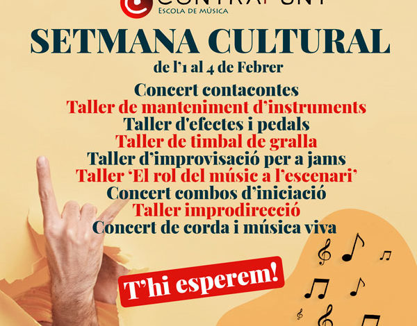 setmana-cultural Setmana Cultural – De l’1 al 4 de Febrer